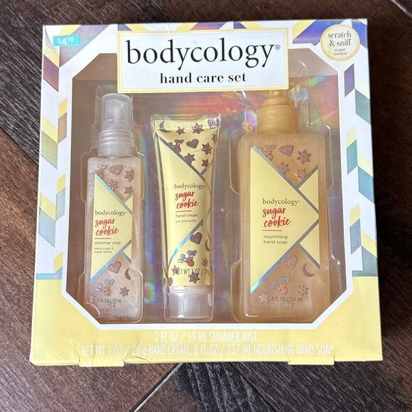 NIB Bodycology hand care set sugar cookie gift birthday Christmas lotion soap - Picture 1 of 3